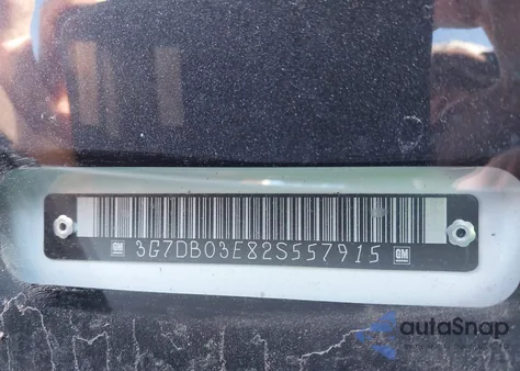 2002 Pontiac Aztek from USA, damaged, VIN 3G7DB03E82S557915